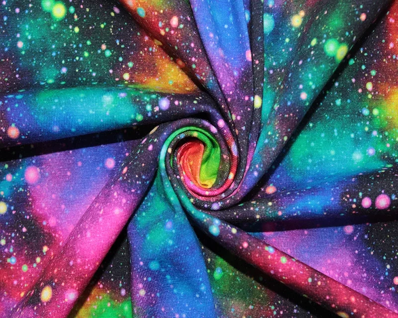 Speckled Galaxy Digital Cotton Jersey – Oeko-Tex Certified