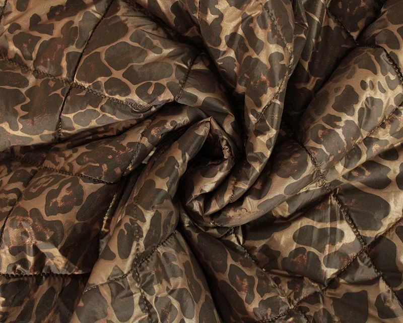 Puff the Magic Leopard – Quilted Animal Print Fabric
