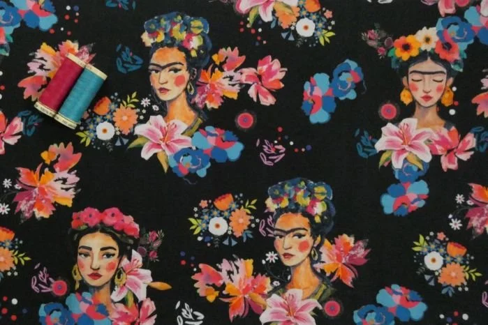 Lady McElroy - Feminine Muse - Black - Cotton Pure Lawn