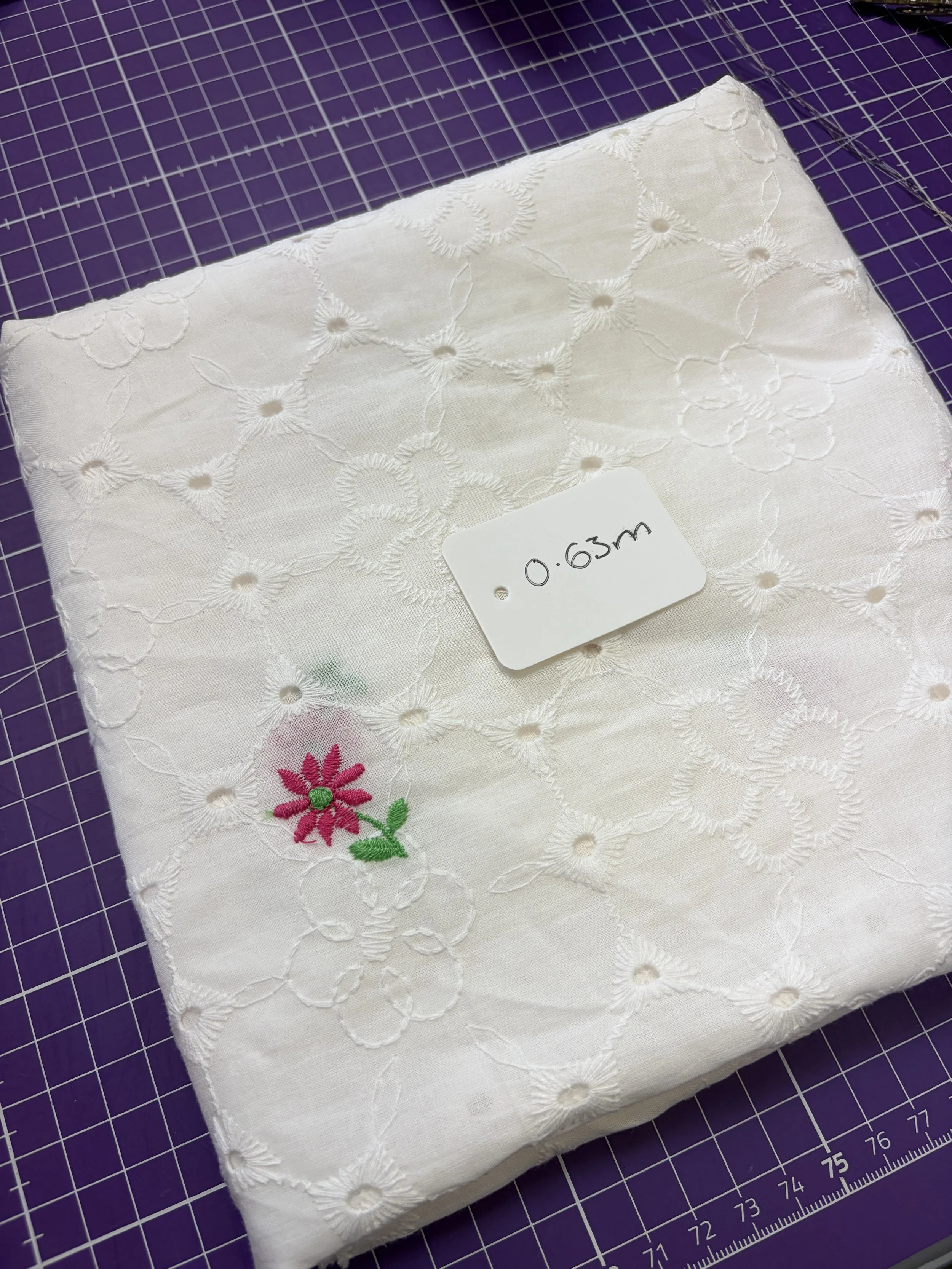 63cm Floral Whisper Anglaise – Embroidered Cotton Anglaise