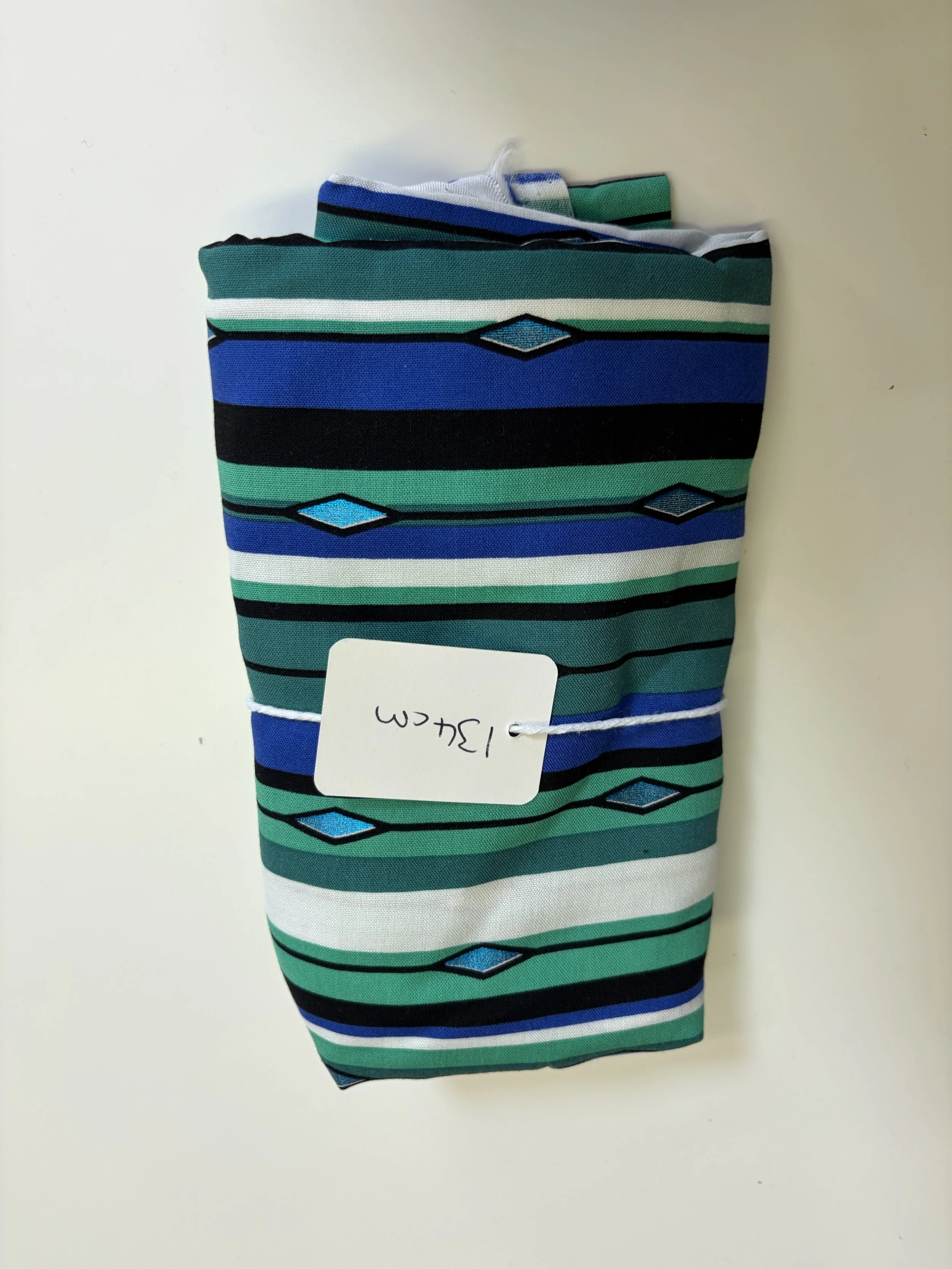 134cm  Stripe Shimmer - Marine