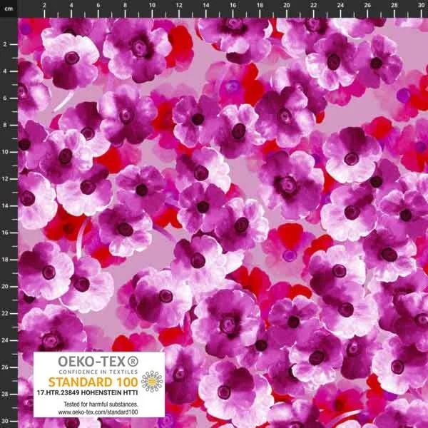 Flora Obscura – Stof of Denmark - AVALANA Non‑Brushed Sweat