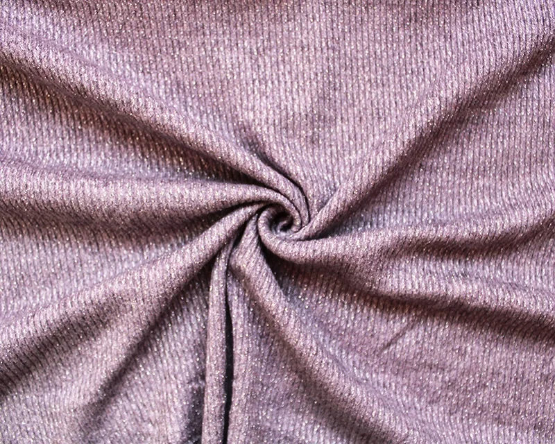 ✨ Silver Linings - Viscose Silver Lurex Knit - Mauve ✨
