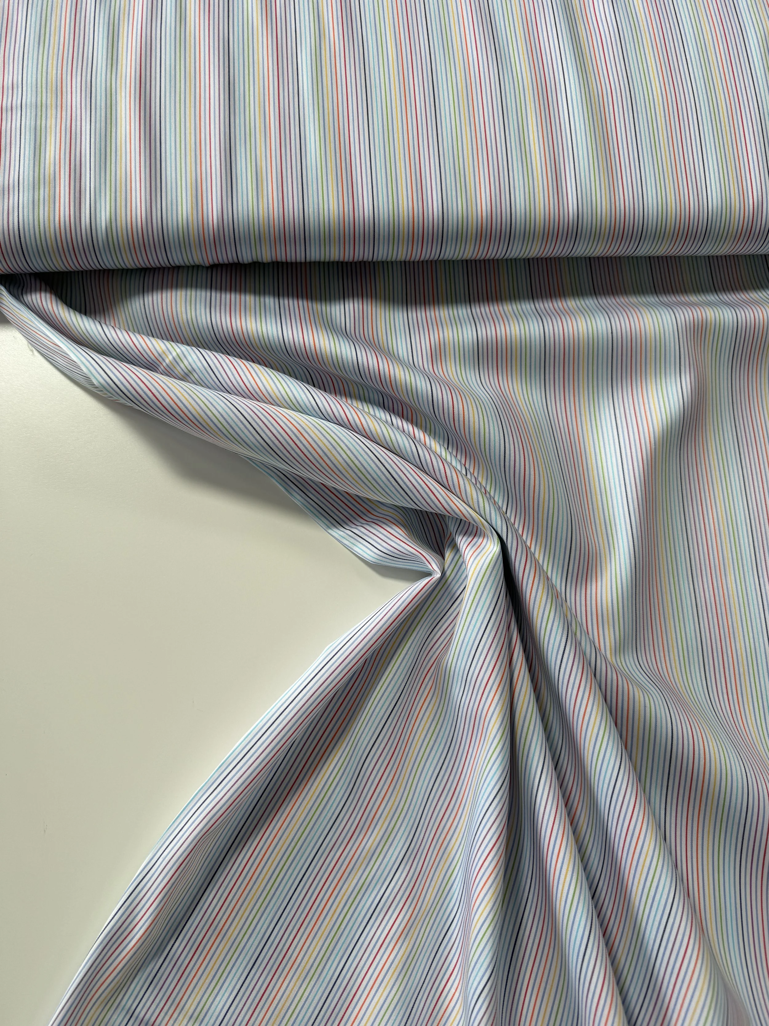 Rainbow Sprite Ex-Designer Deadstock Shirting Fabric
