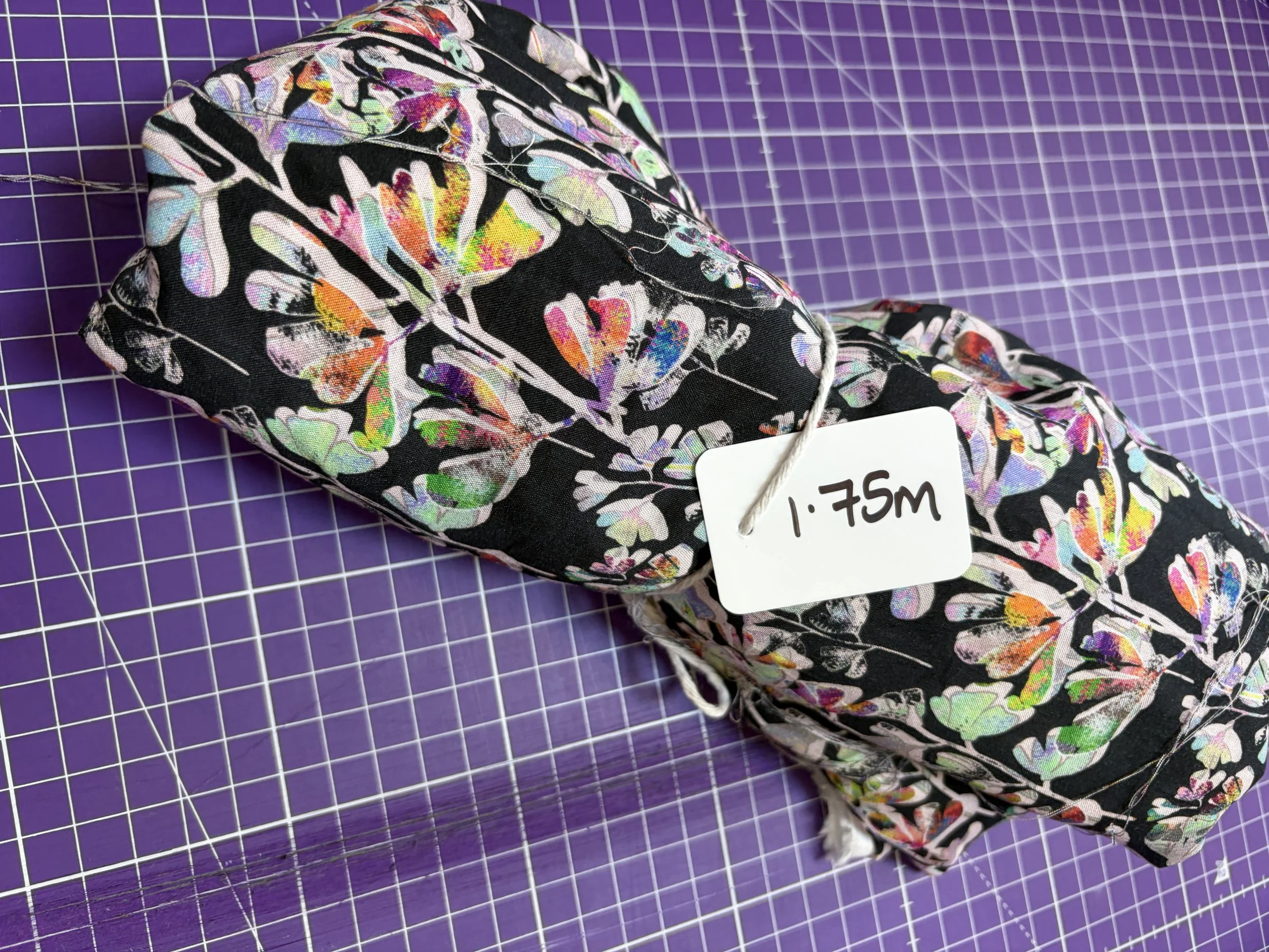 1.75m Flowers - Little Johnny Viscose Lawn