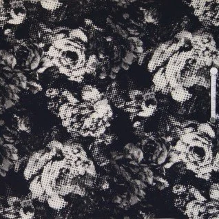 Rose Revival – A Monochrome Viscose Jersey