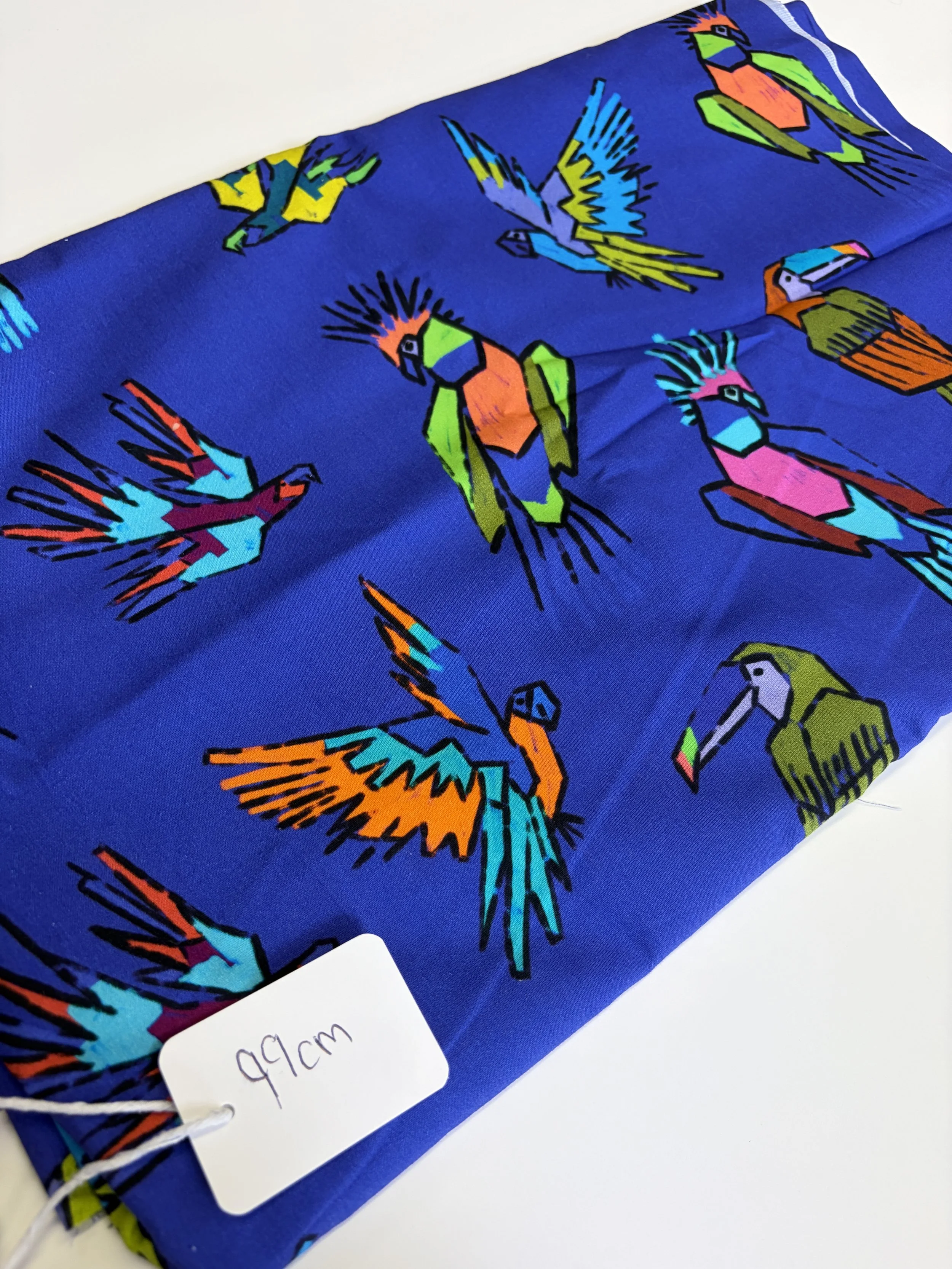 99cm Fabric Godmother Parrot Poplin