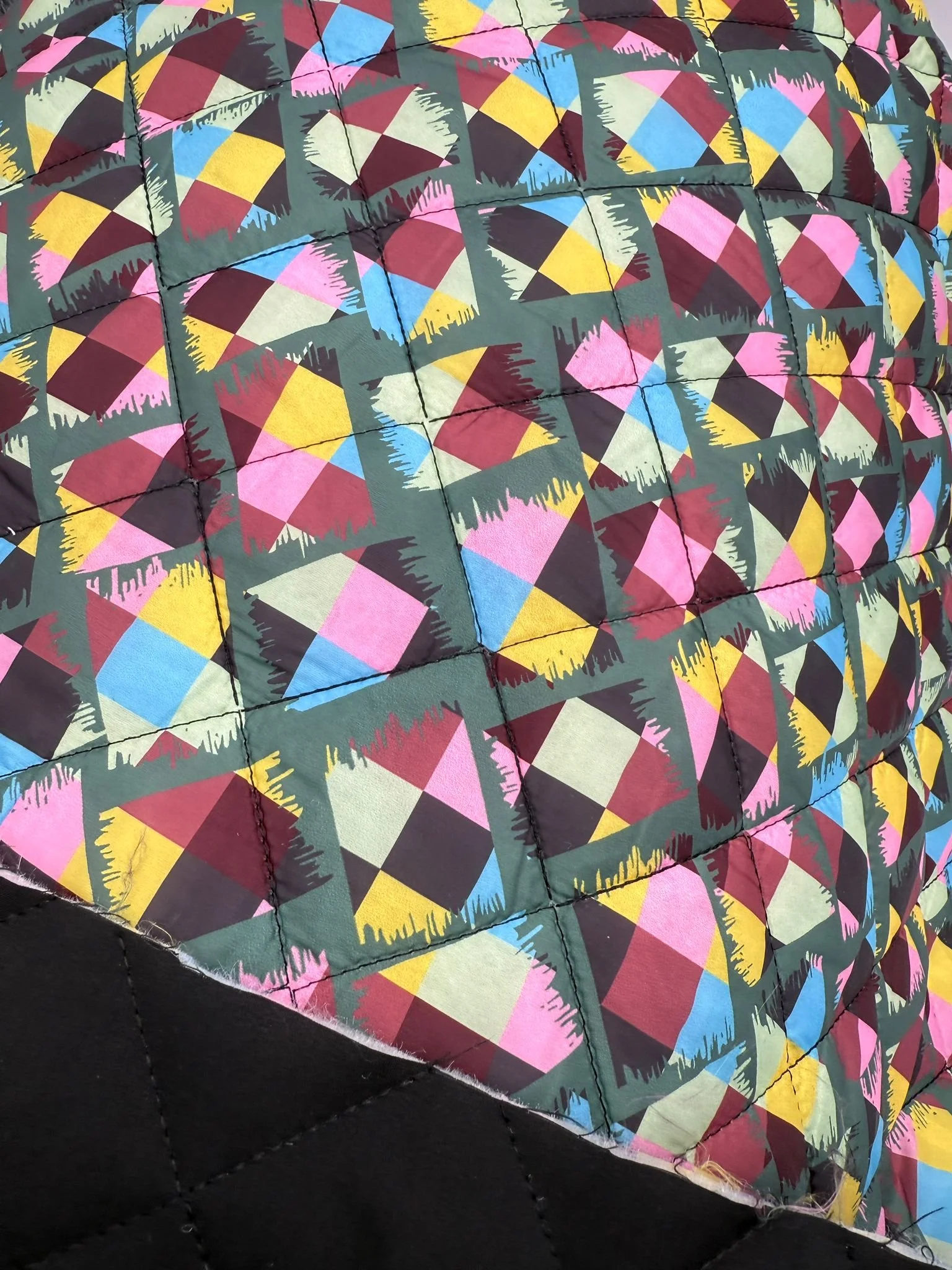 Harlequeen Quilted Fabric