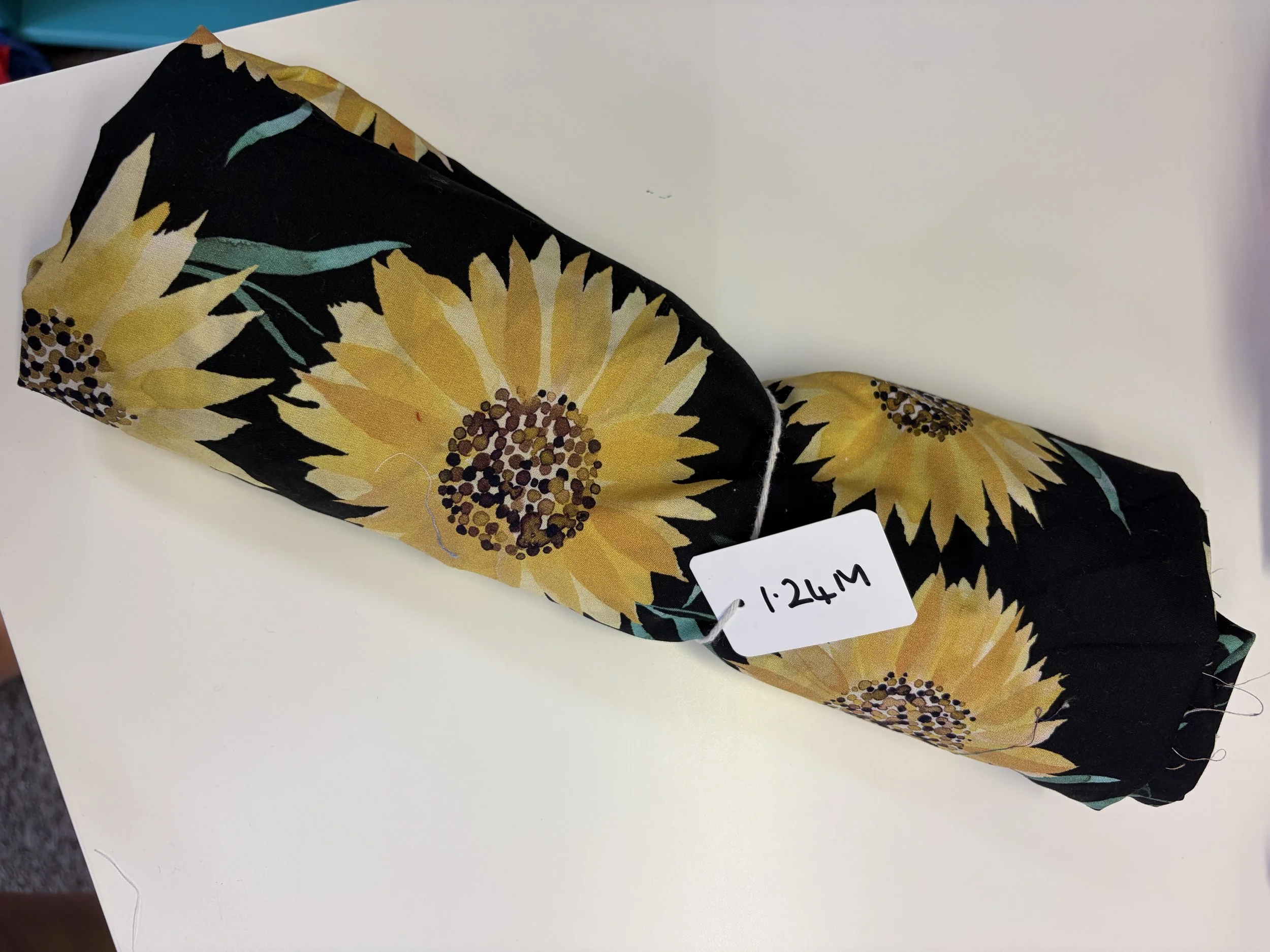 1.24m Sunflower poplin
