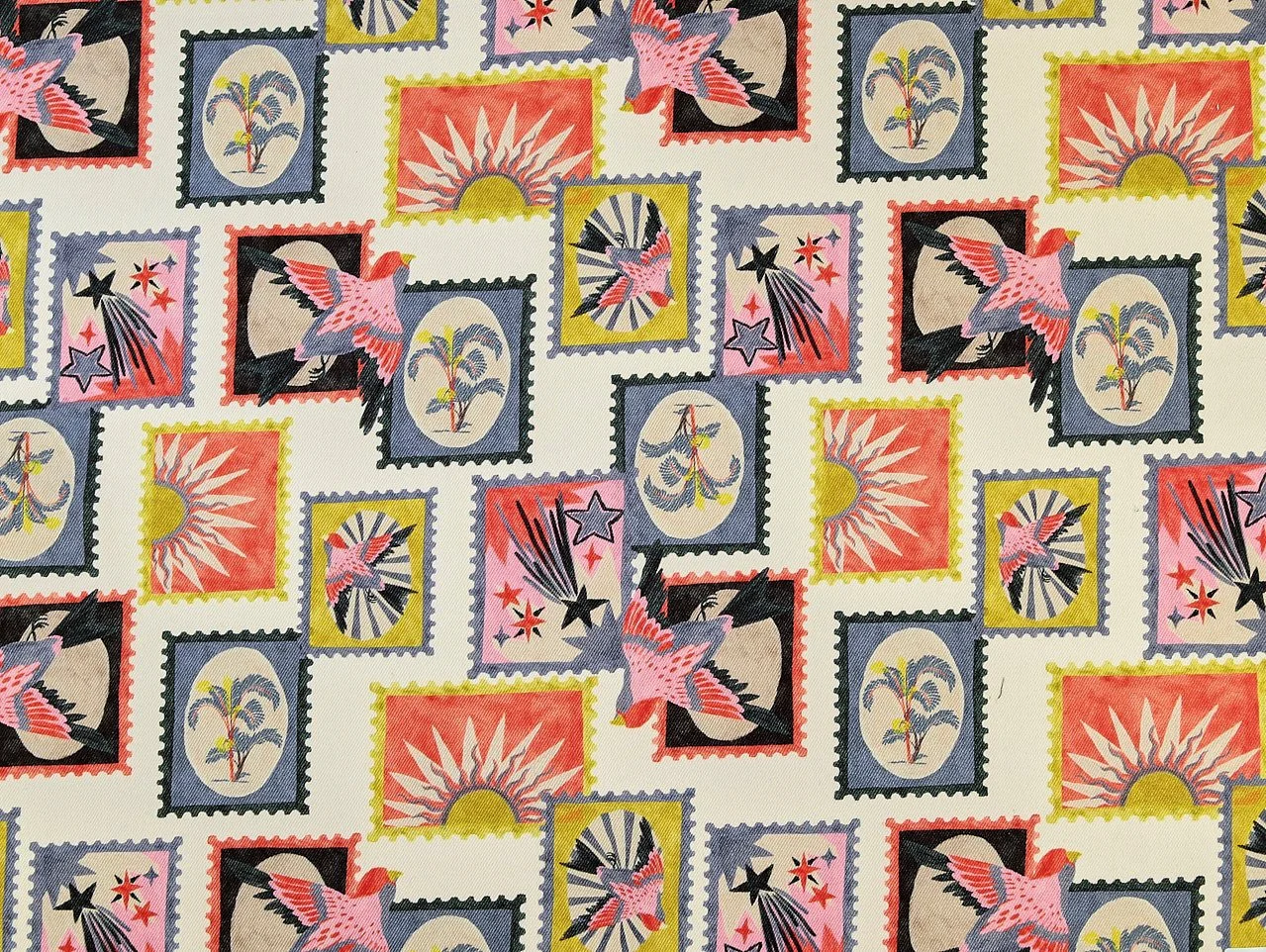 Fabric Godmother Yoko Denim - Ivory