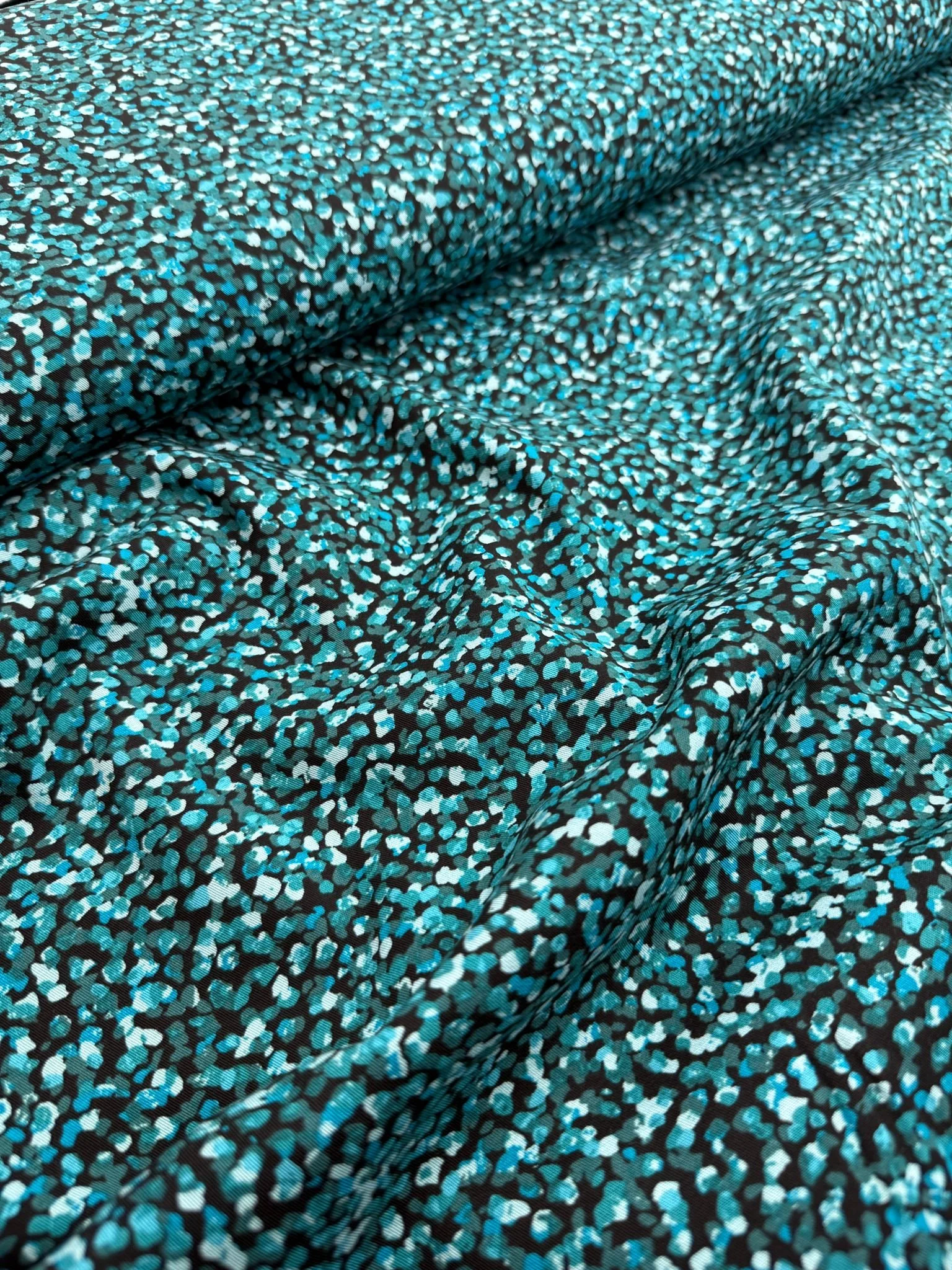 Speckle Theory — Viscose Stretch Twill - Teal