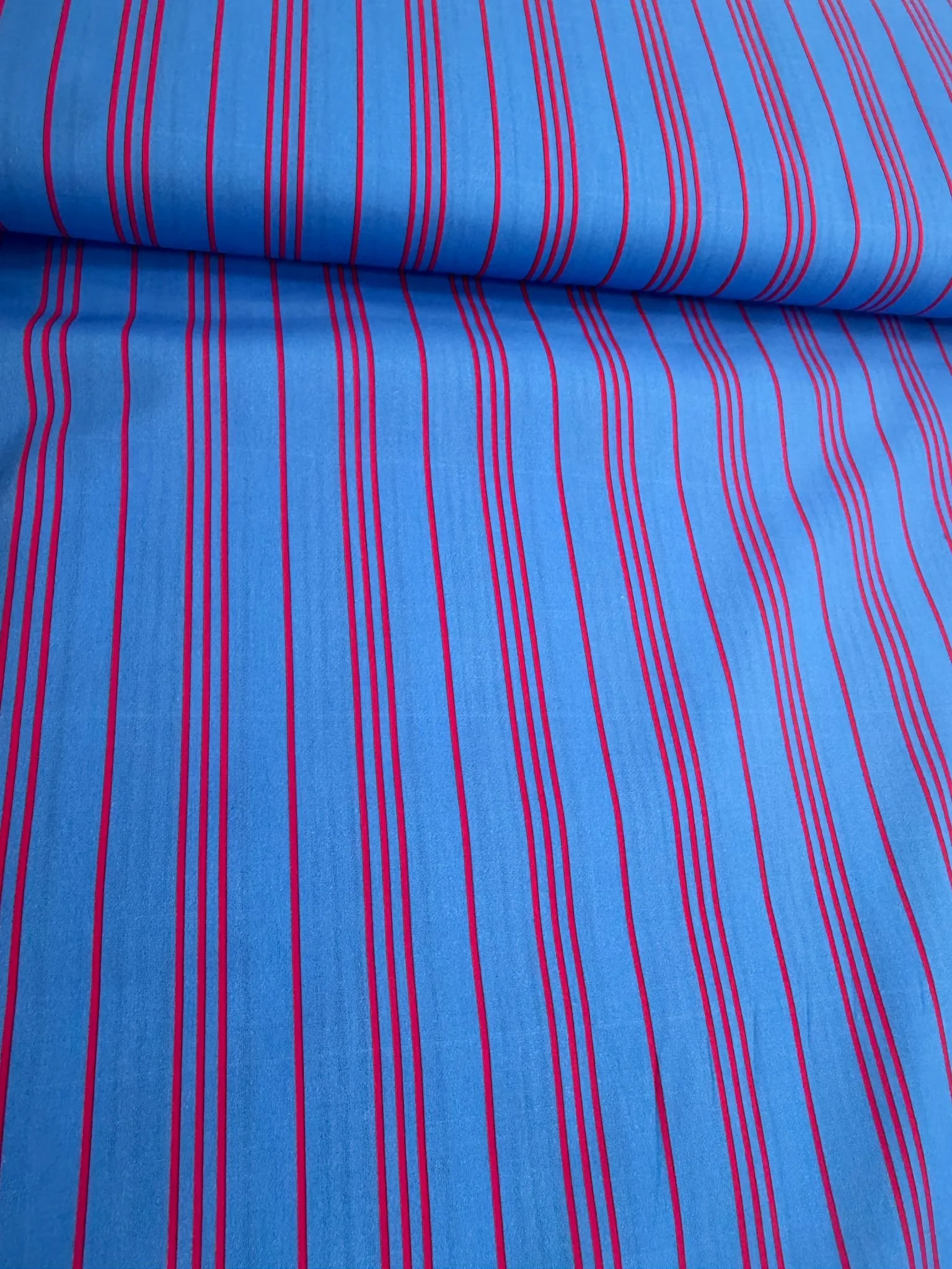 Lady McElroy - Pink Pinstripes - Cotton Pure Lawn