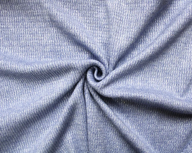 ✨ Silver Linings – Viscose Lurex Knit - Lilac ✨
