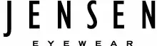 JENSEN EYewear logo in black text on a white background