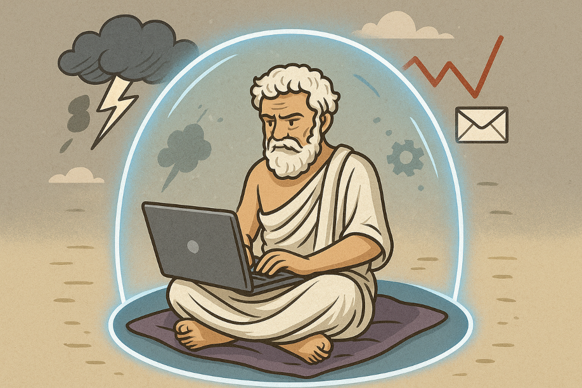 Epictetus, the Markov Blanket, and the Art of Clean Boundaries