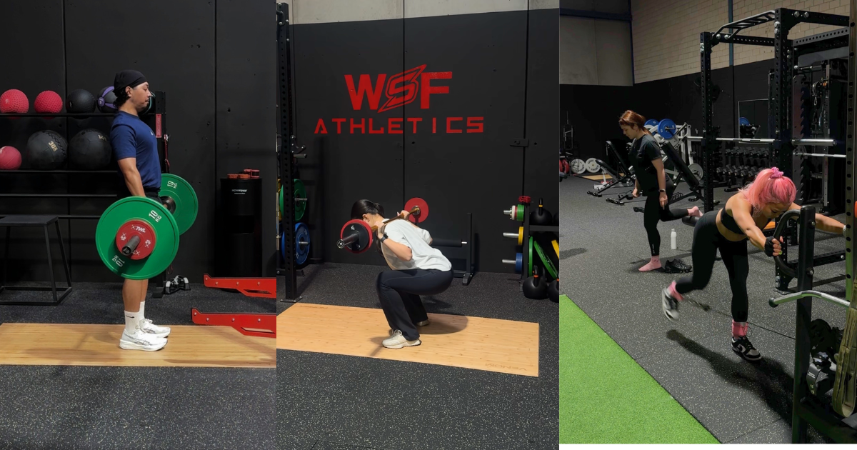 People training at