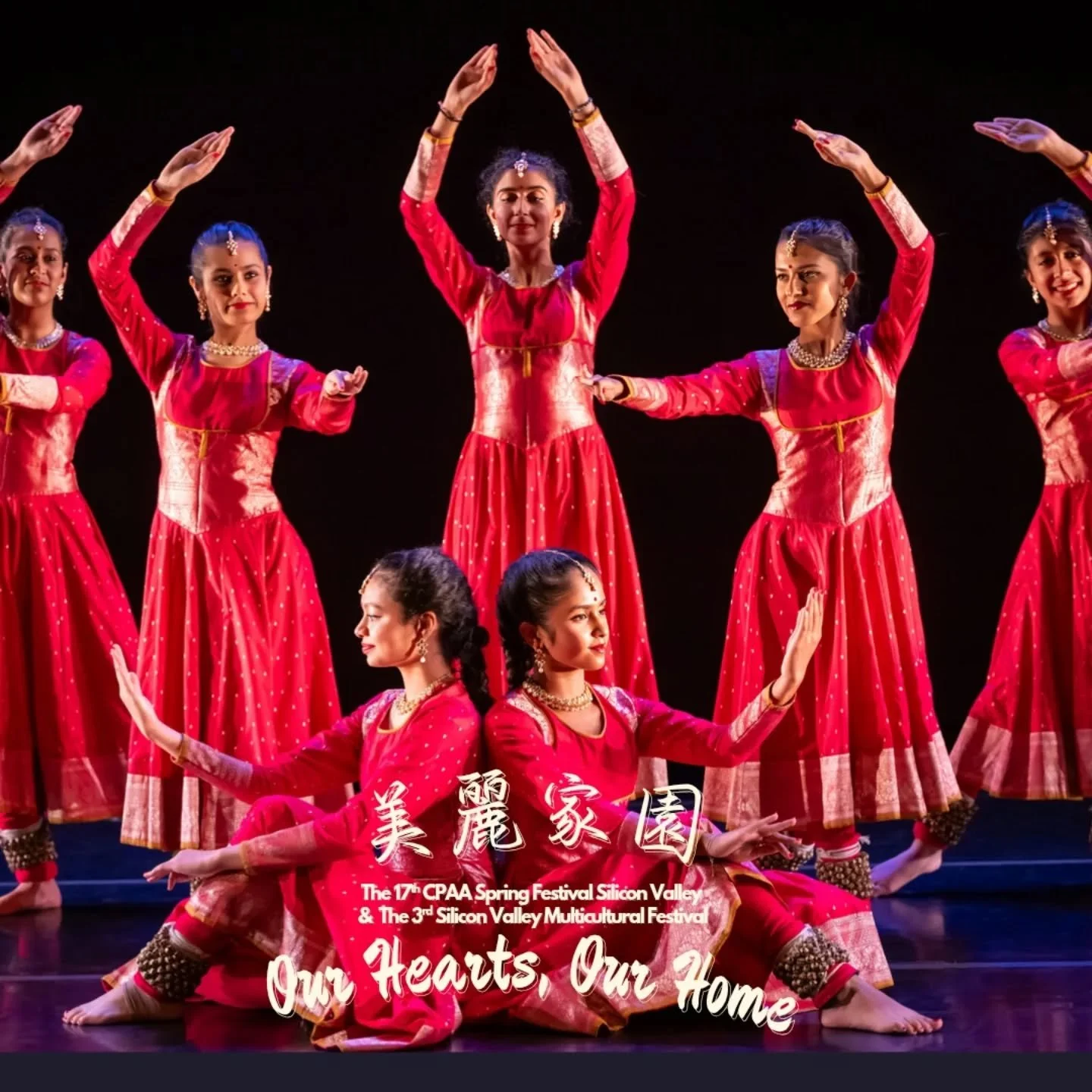 Chitresh Das Youth Company brings vibrant energy to the CPAA 17th Silicon Valley Spring Festival Gala with their stunning work, Narit.

Rooted in classical Indian dance, Narit weaves powerful rhythm, percussive movement, and expressive postures to sh