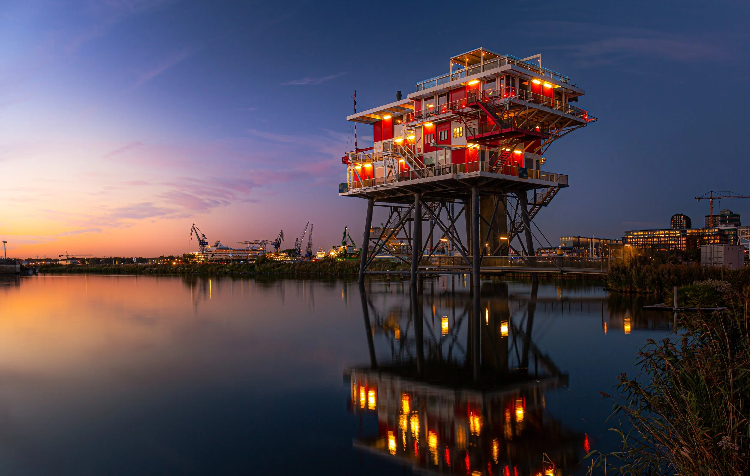 TV Noordzee | REM Restaurant Amsterdam — Landscape and Travel Photographer