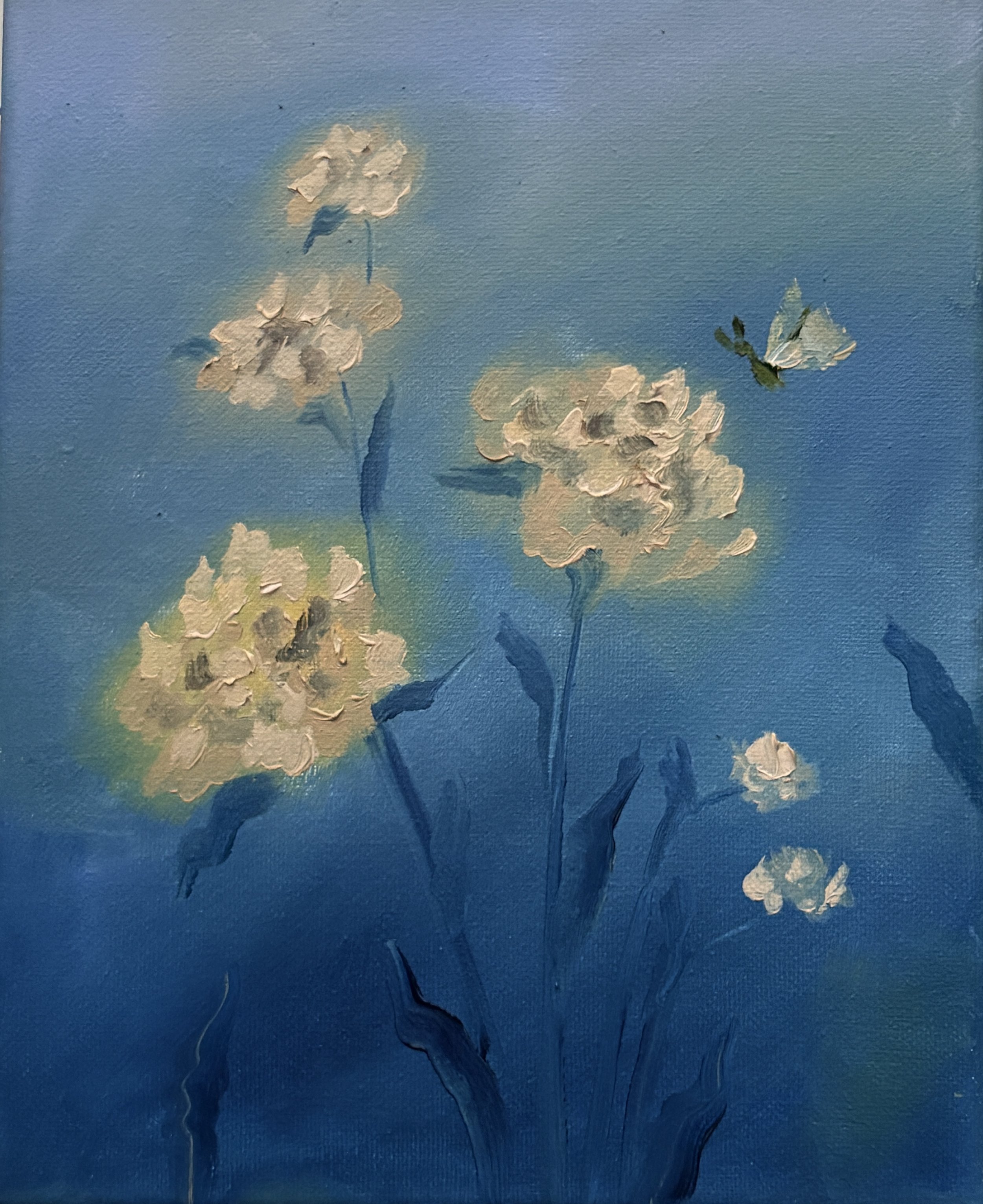"Floral No4" 8x10 in