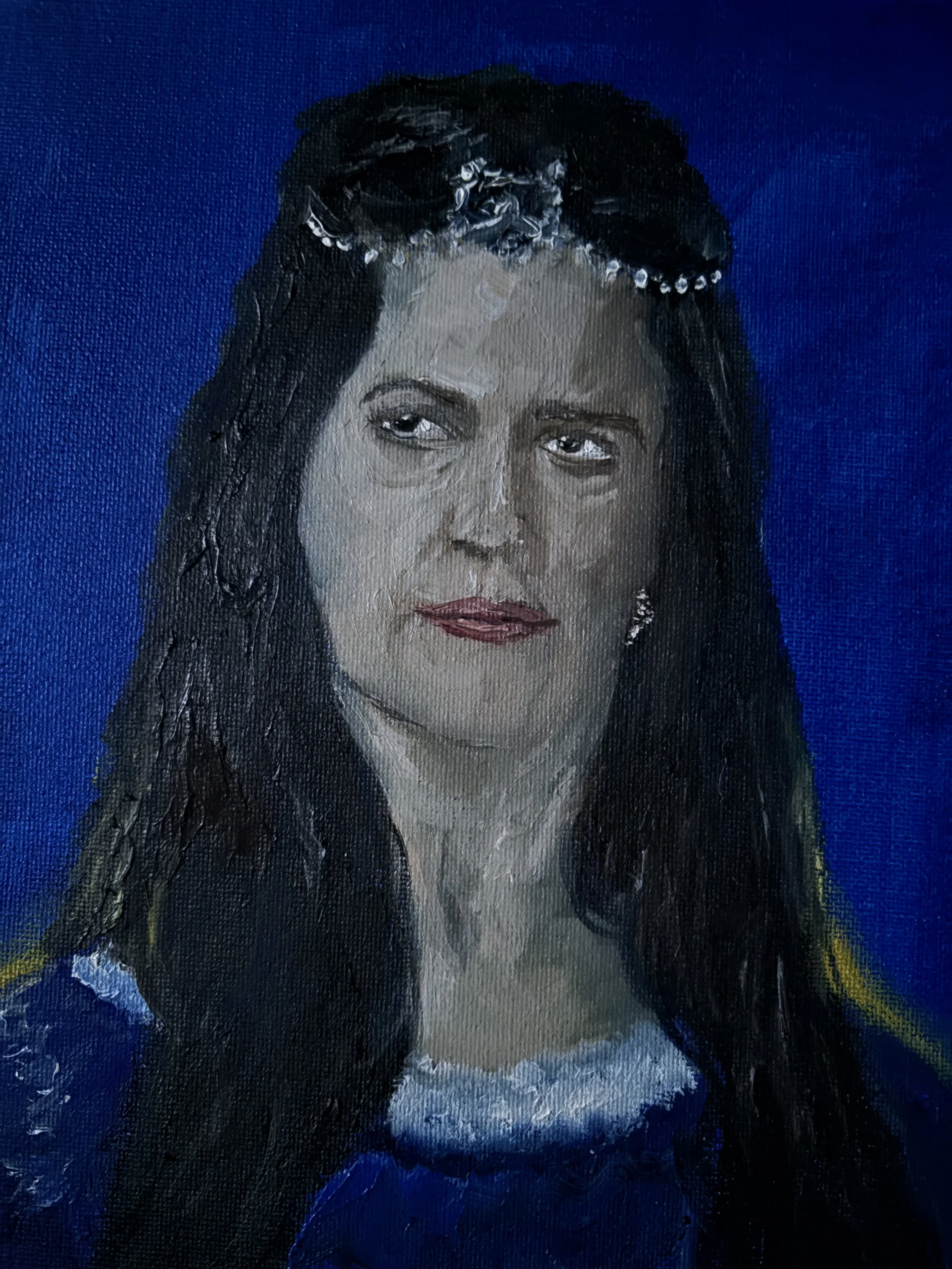 "Blue Sovereign" 8x10 in