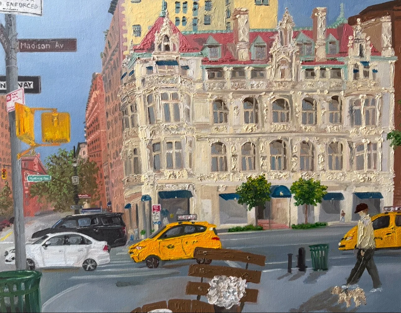 "72nd and Madison Ave " 16x20 in