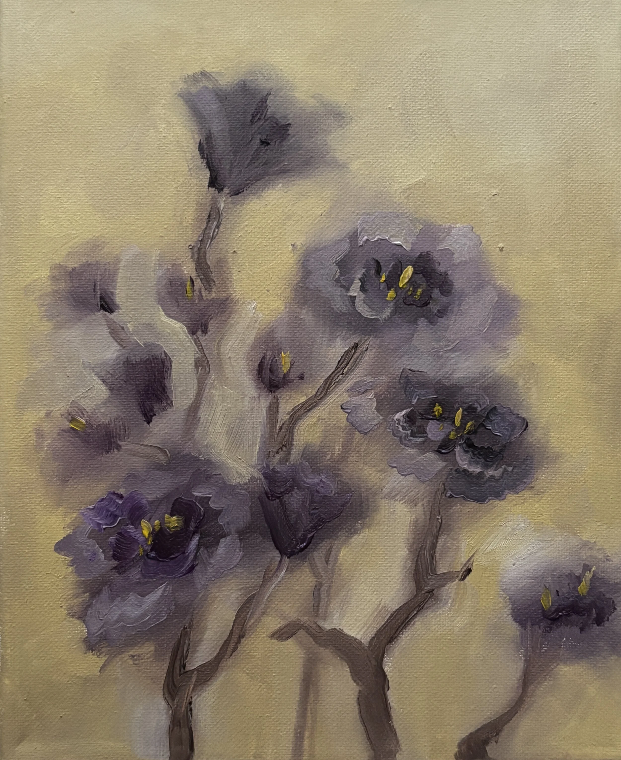 "Floral No6" 8x10 in