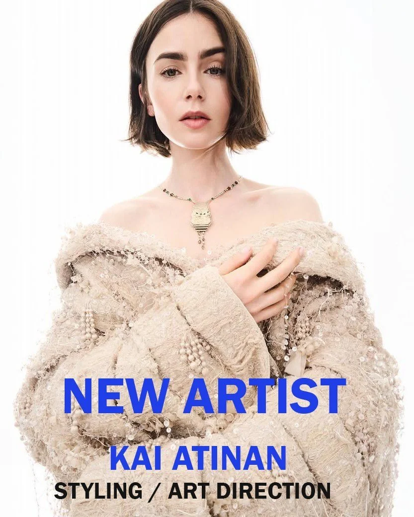 Welcome @kaiatinan_stylist !
STYLING / ART DIRECTION 

#artdirection #styling #artistmanagement #creativemanagement #creativedirection