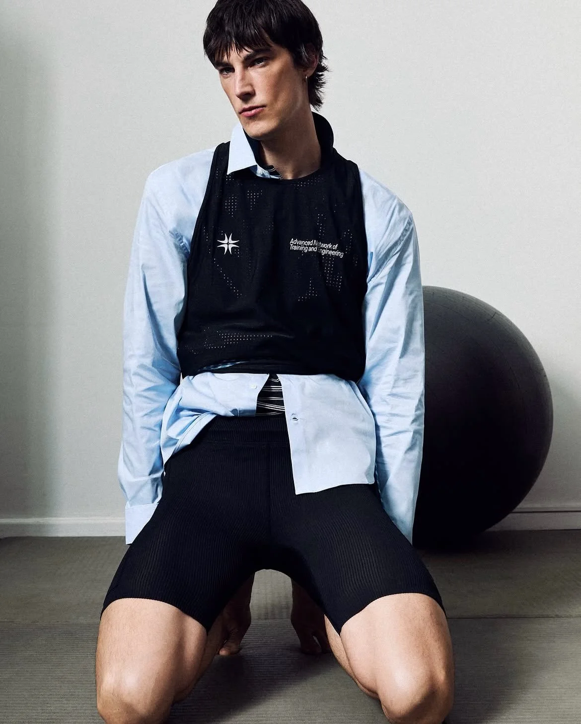 Noah K&auml;chelin ( @noah.kaechelin )Styling for @anteberlin 

Photo: @maximilian_semlinger 
Hair &amp; Make-Up: @ilya.fesenko 

#sport #menfashion #boys #sporty #lookbook