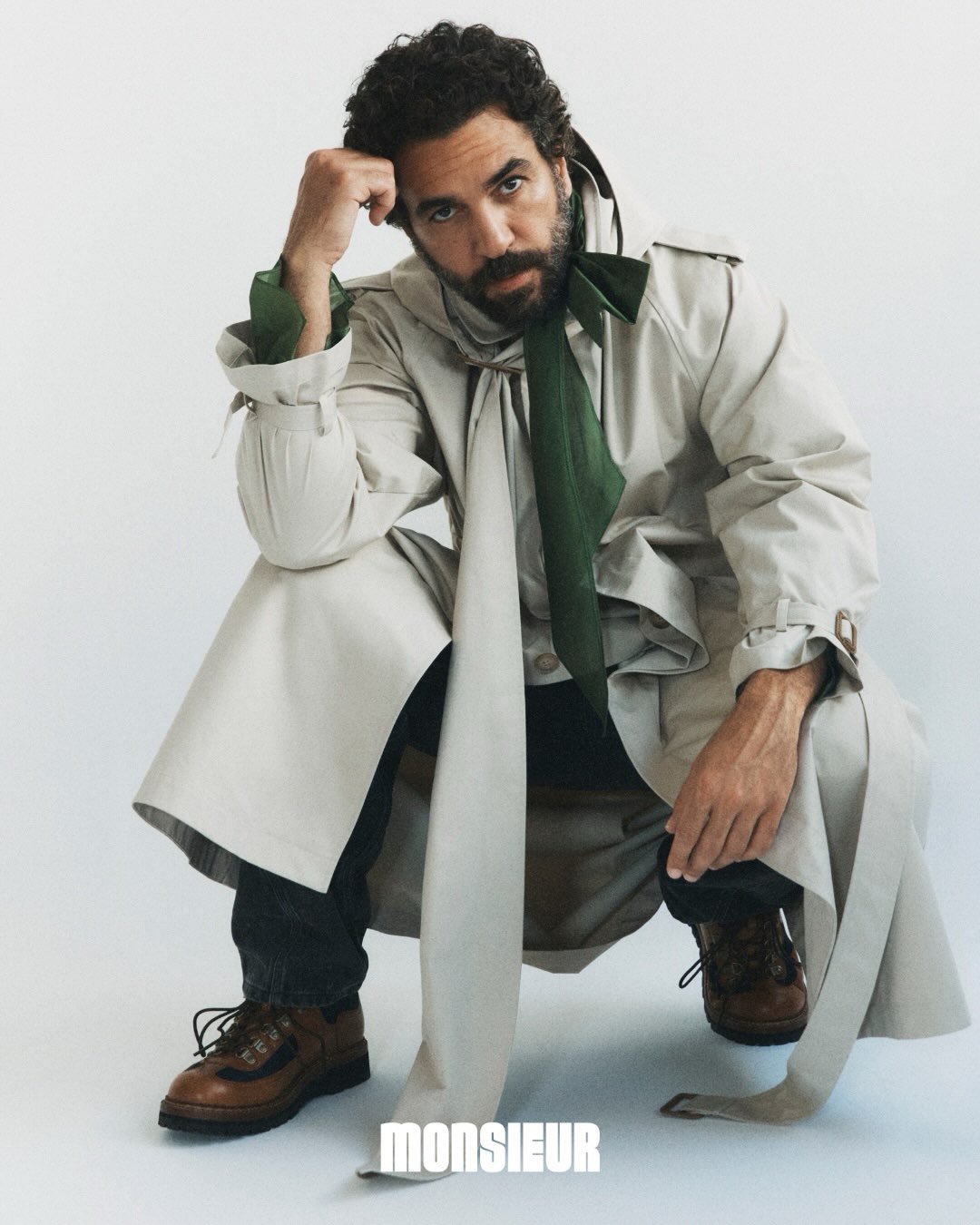 Sven Ohlsen ( @therealsvenohlsen ) Grooming for @monsieurmagazin