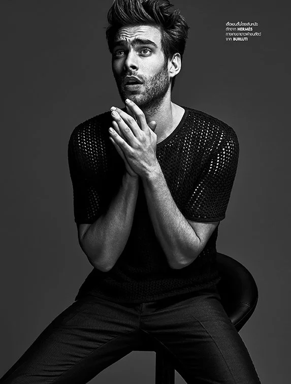 L'OFFICIEL HOMME - JON KORTAJARENA