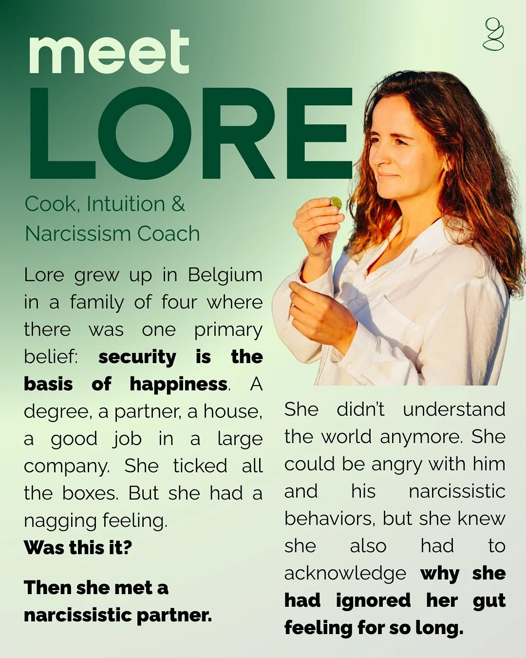 Meet Lore. One of three founders of The Grow Movement.