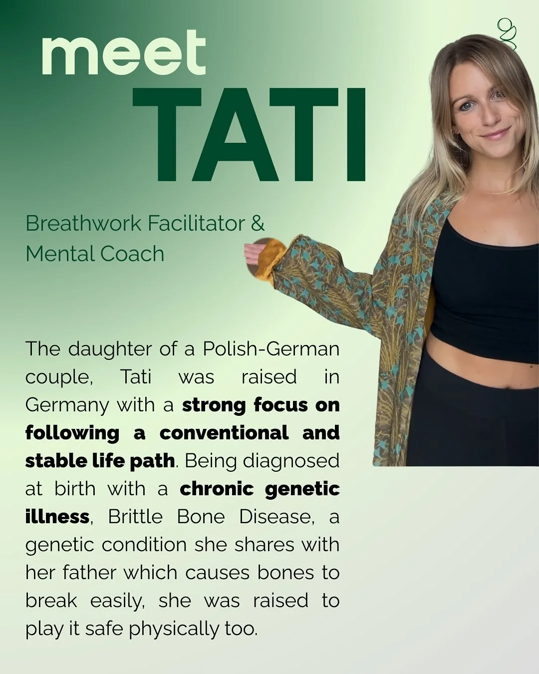 Meet Tati, who discovered through breathwork at the age of 28 that she had so much more within her than she ever thought.