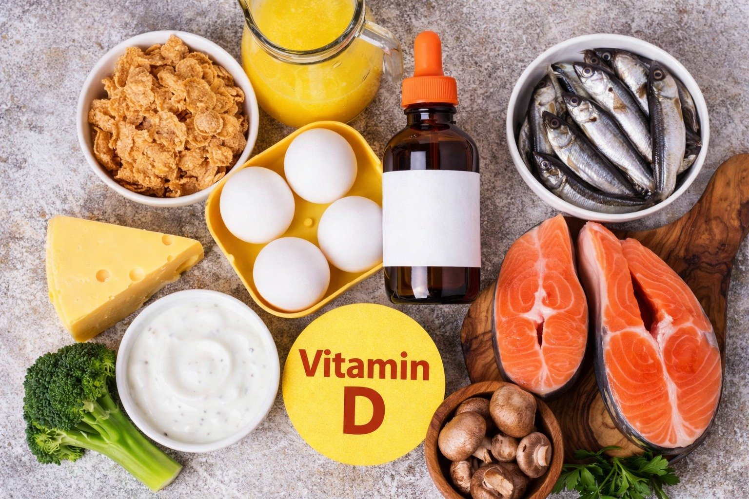 Vitamin D3 and K2 supplement for perimenopause support.