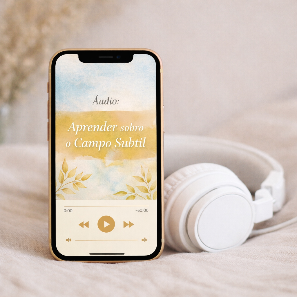 áudio aprender sobre o campo subtil
