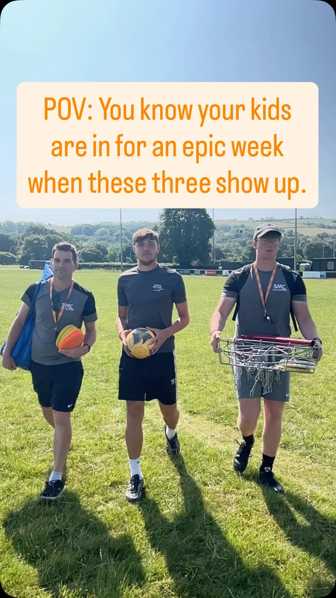 POV: You know your kids are in for an epic week when these three show up. 💪🎉
At Sports Masters Coaching, we create unforgettable holiday clubs where kids can:
✅ Try fun alternative sports
✅ Build teamwork & social skills
✅ Make new friends fro