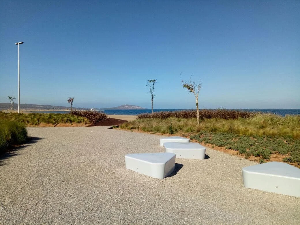 Mobilier urbain - Corniche Nador