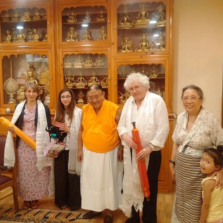 Visit to HH Sakya Trizin in India