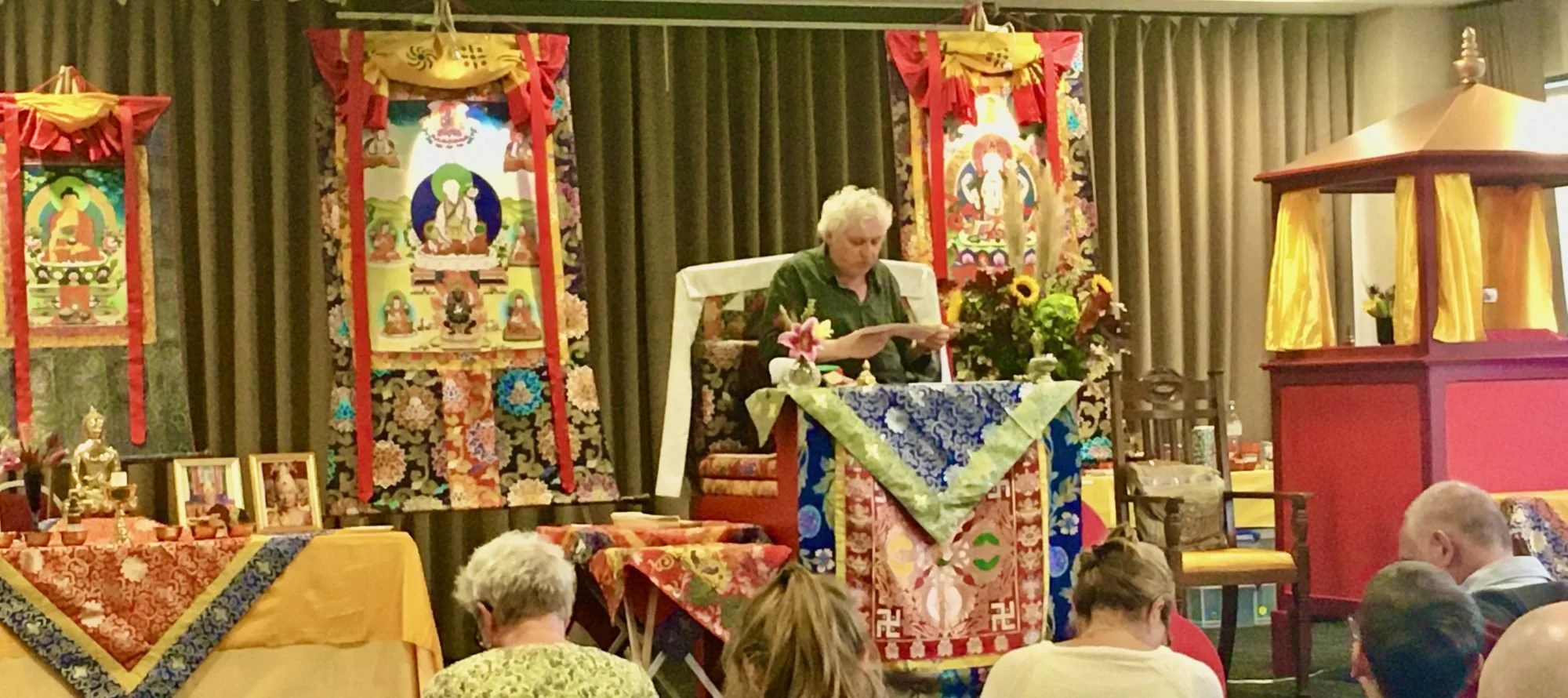 “Right now we are very much beginners” said the Master