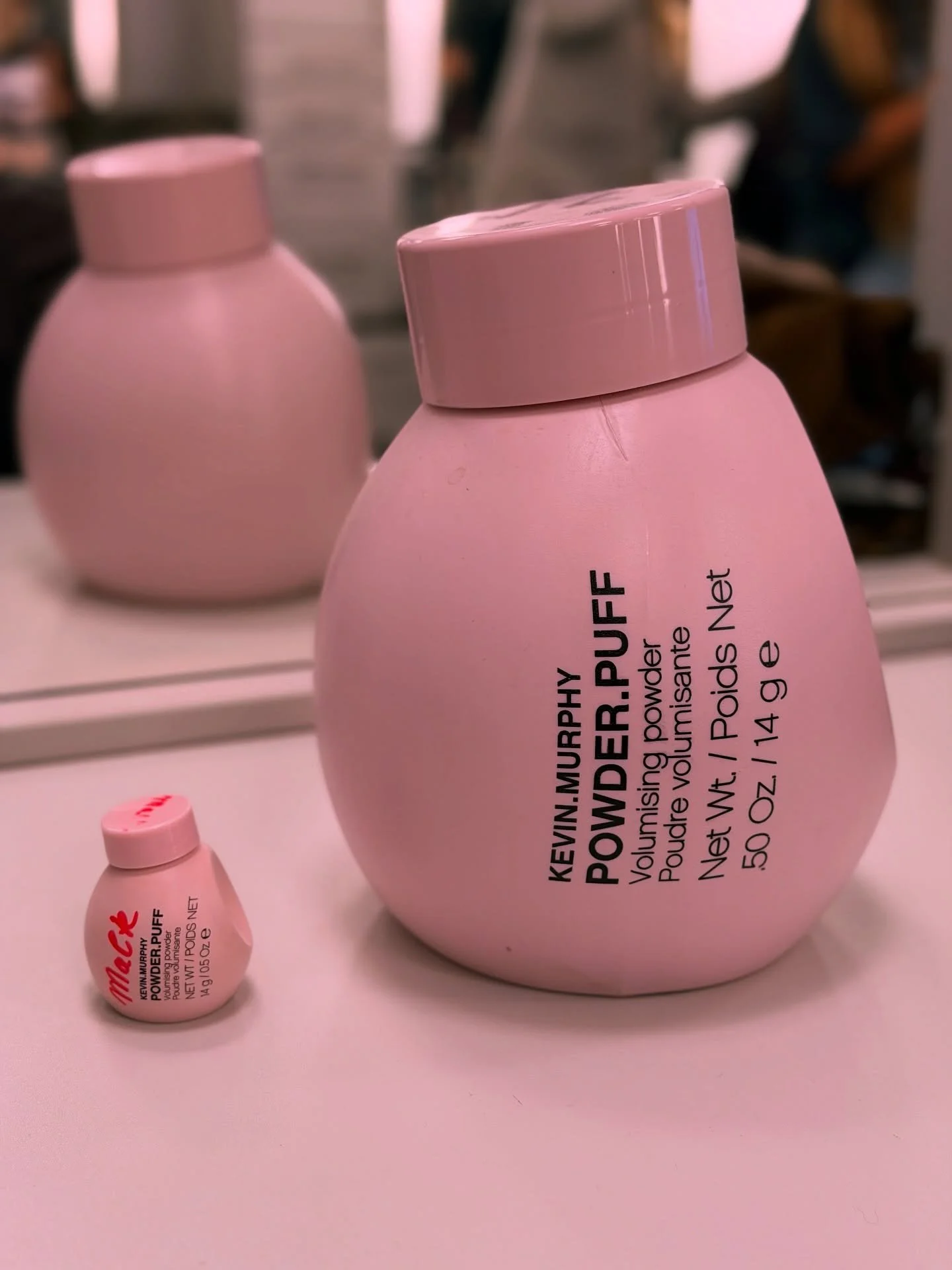 Nehm ich die kleine oder die große? Grüße vom Team #PowderPuff bei @punkt6.rtl -
