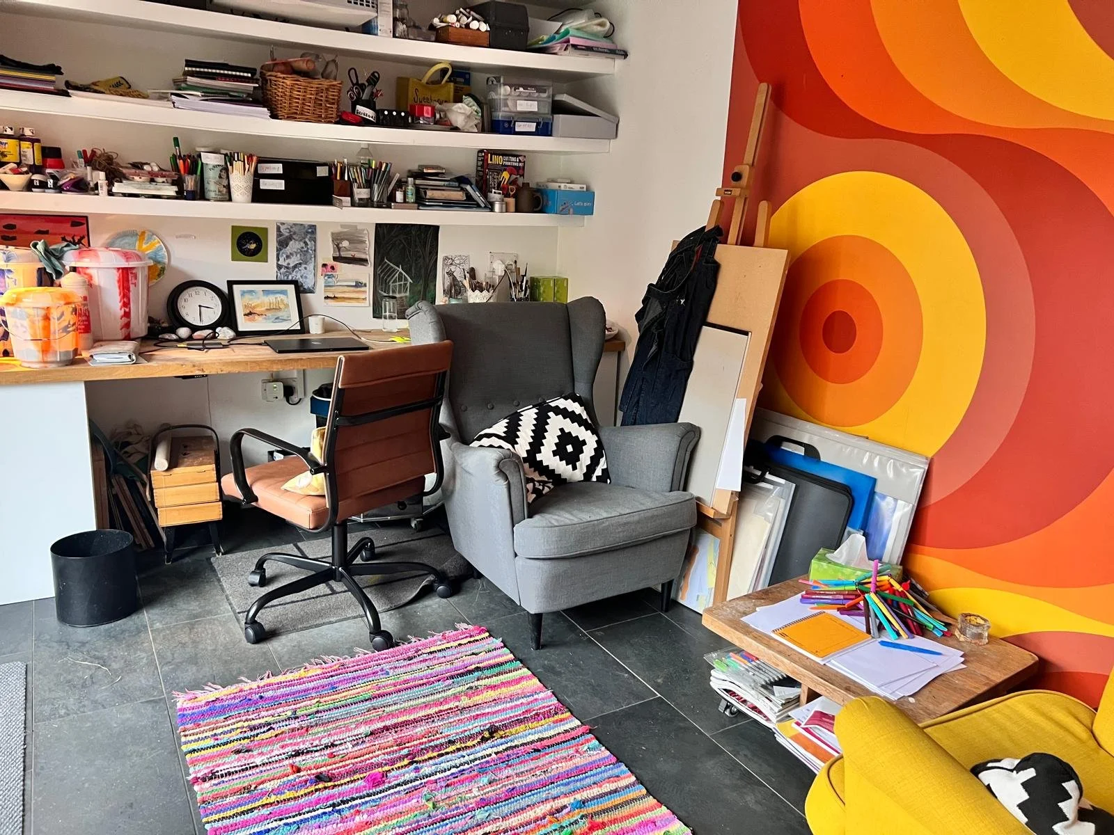 Therapy Room for Art Therapy and EMDR sessions, Inside the room