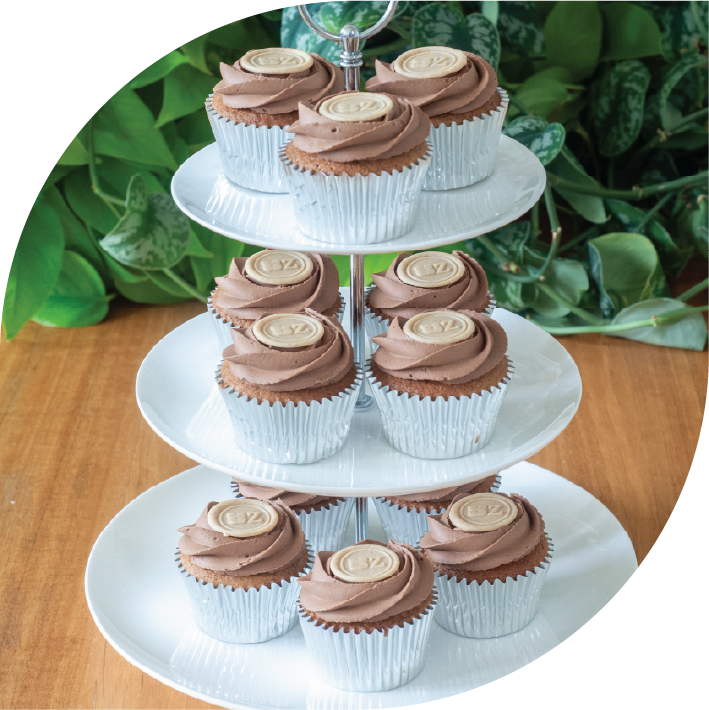 Speculaas & Chocolate Cupcakes