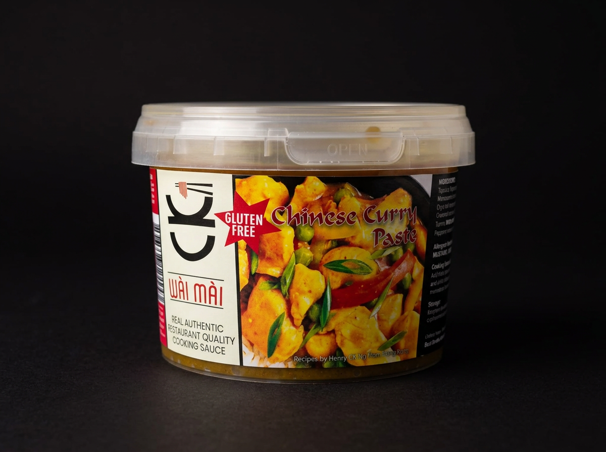 Gluten Free Chinese Curry Paste