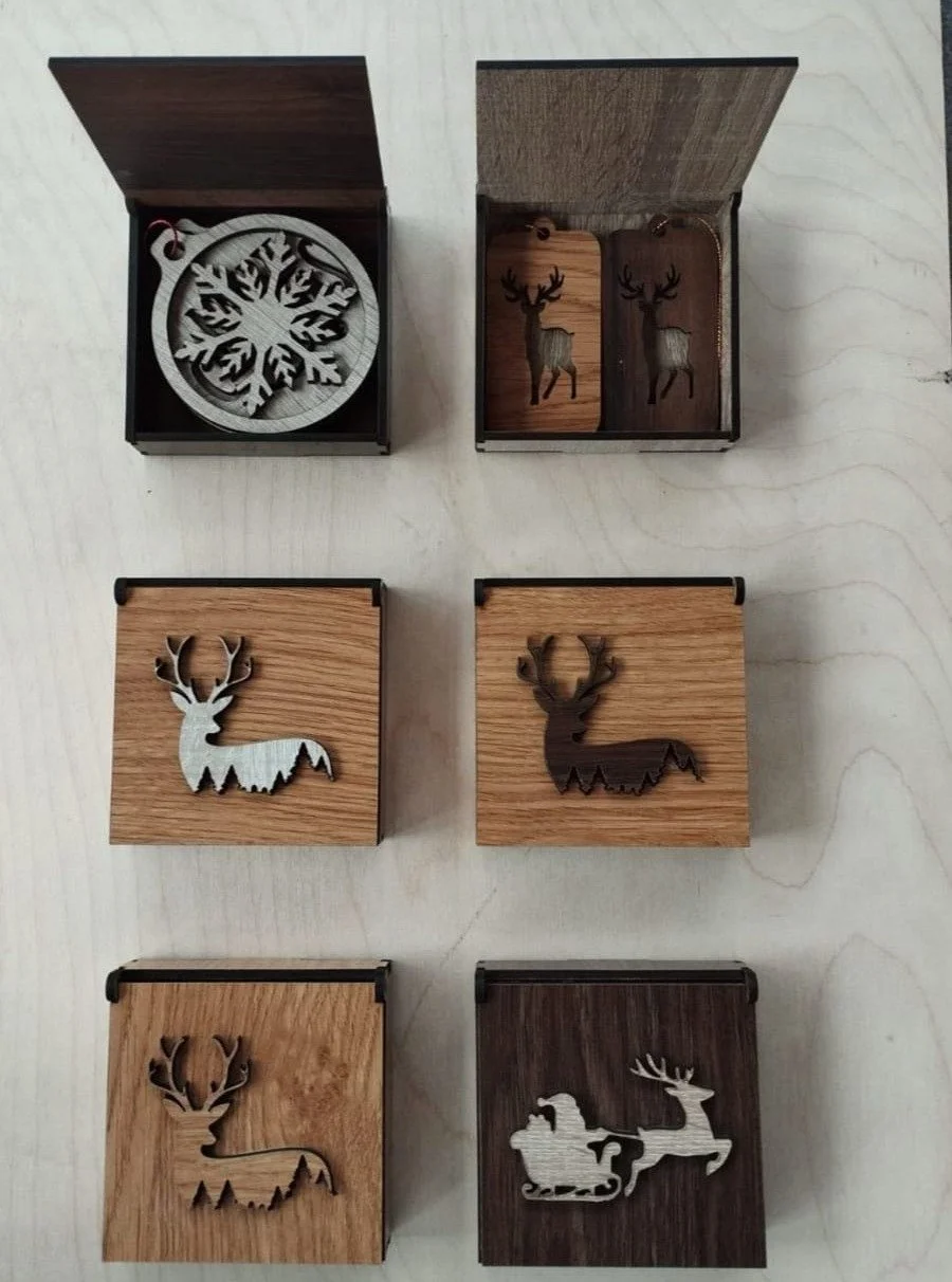 Coming to an Xmas tree near you soon. All ready to go with Xmas decoration of all shapes and designs!