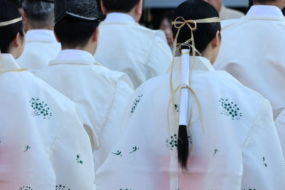 Yasukuni Jinja, Shinto, New Year Grand Purification Ceremony (Ooharae-shiki), Tokyo