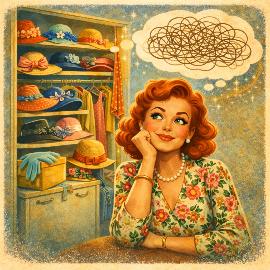 Closet Full of Hats, Head Full of Thoughts