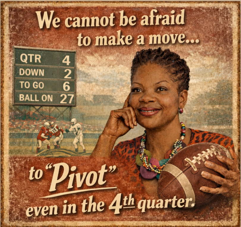 “Pivoting and Excited About It”