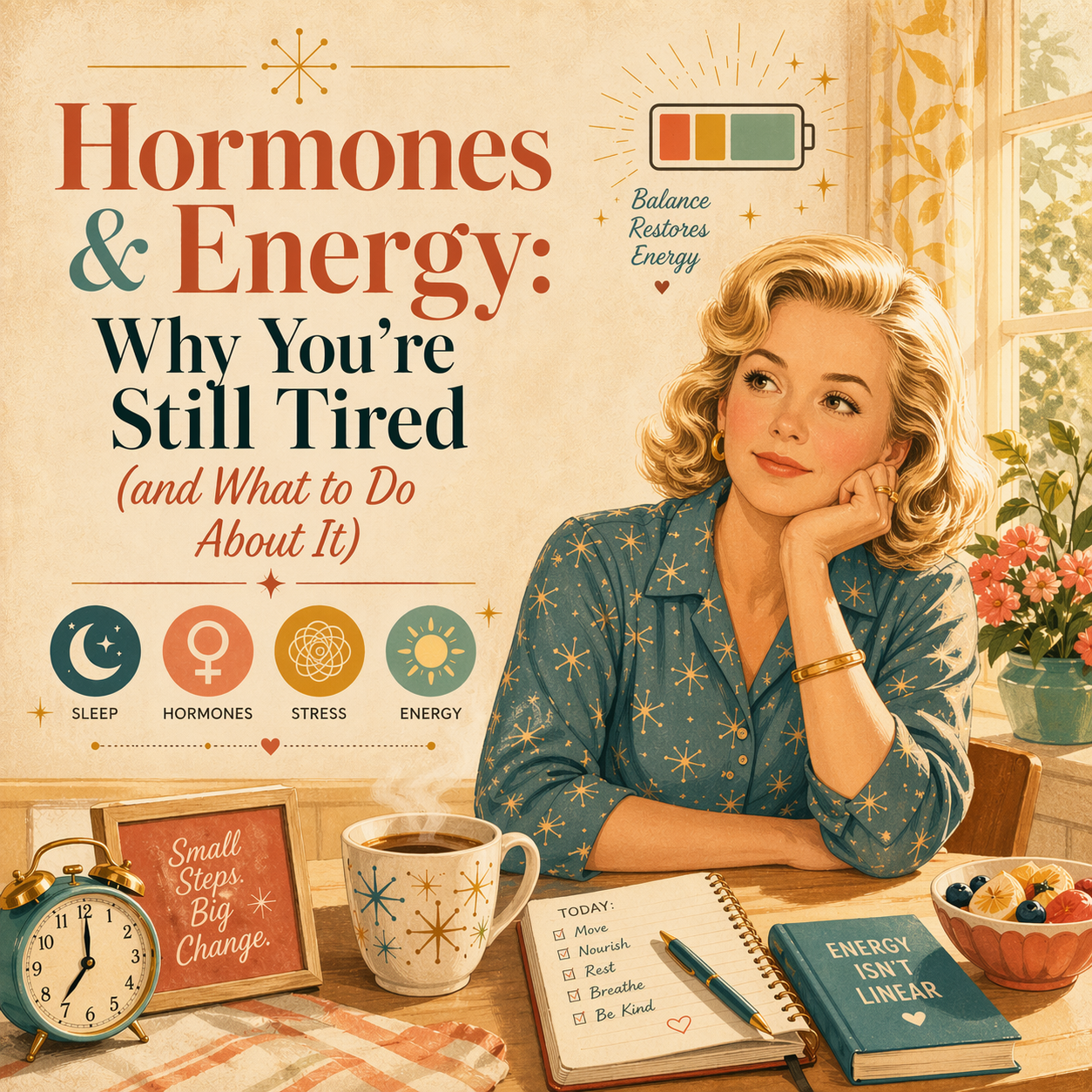 Hormones &amp; Energy: Why You’re Still Tired (and What to Do About It)