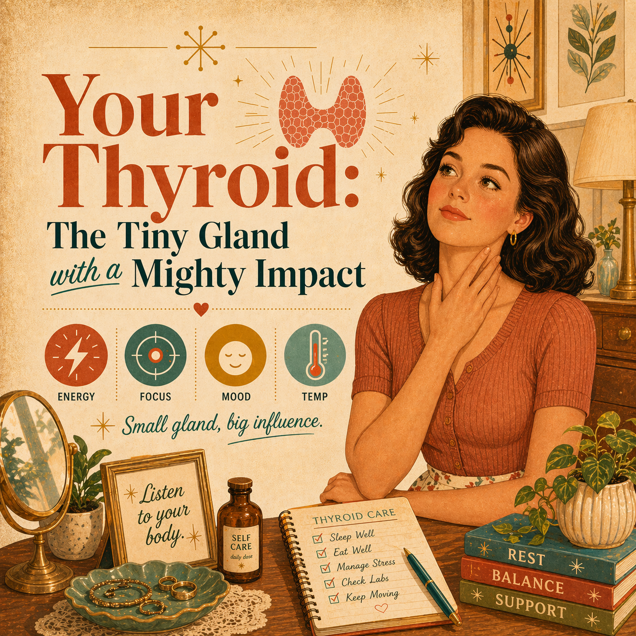 Your Thyroid: The Tiny Gland with a Mighty Impact