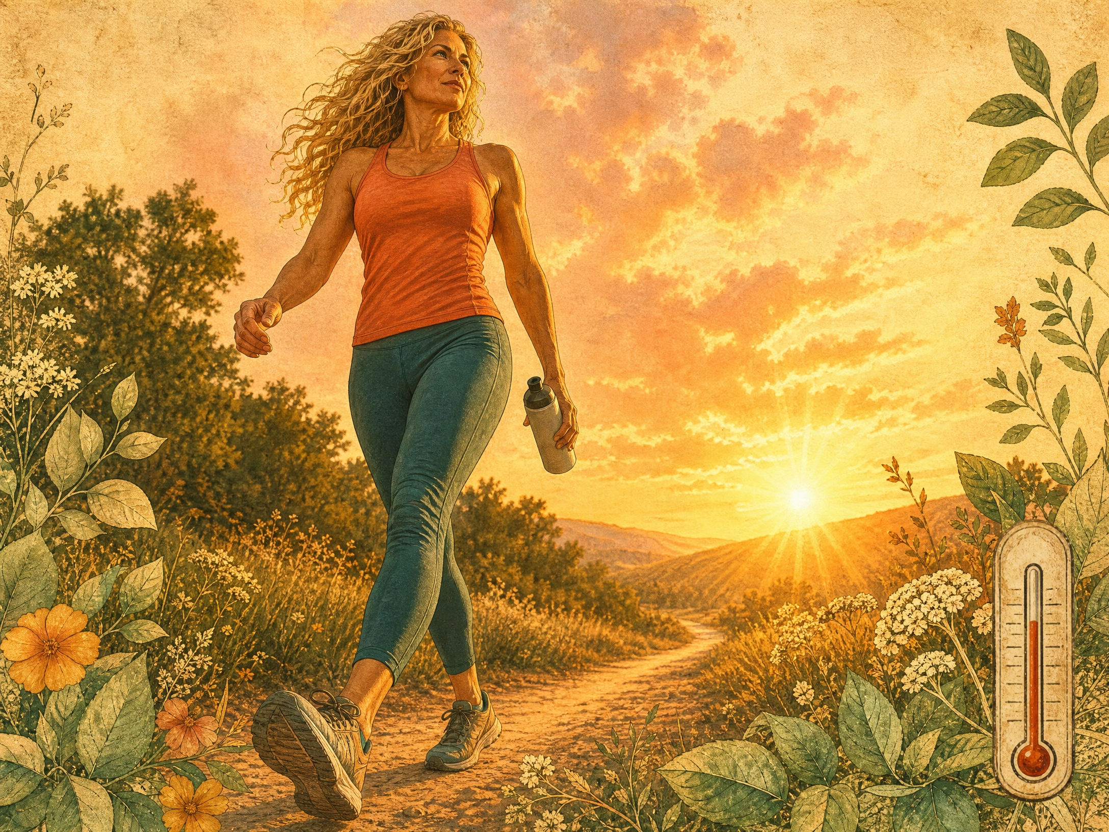 Hot Outside. Hot Inside. Training Through Summer When Your Body Runs Hotter Than the Weather