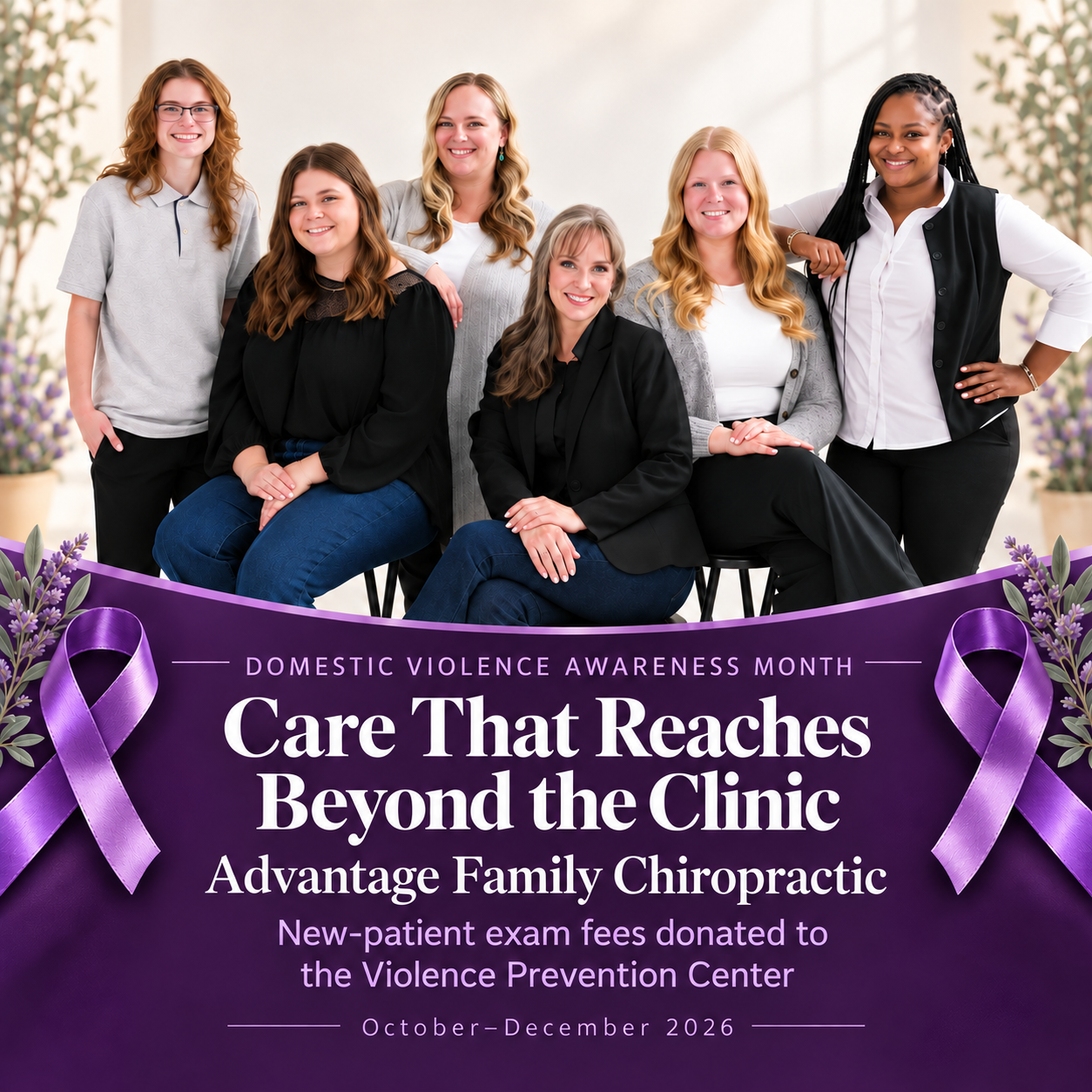 Care That Reaches Beyond the Clinic: Advantage Family Chiropractic Supports the Violence Prevention Center